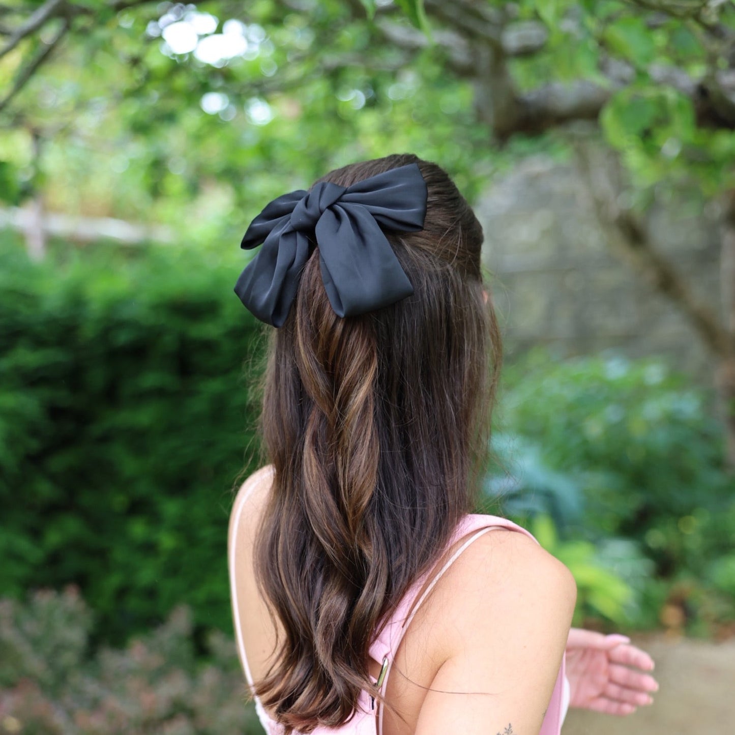 Hair Bow- Black